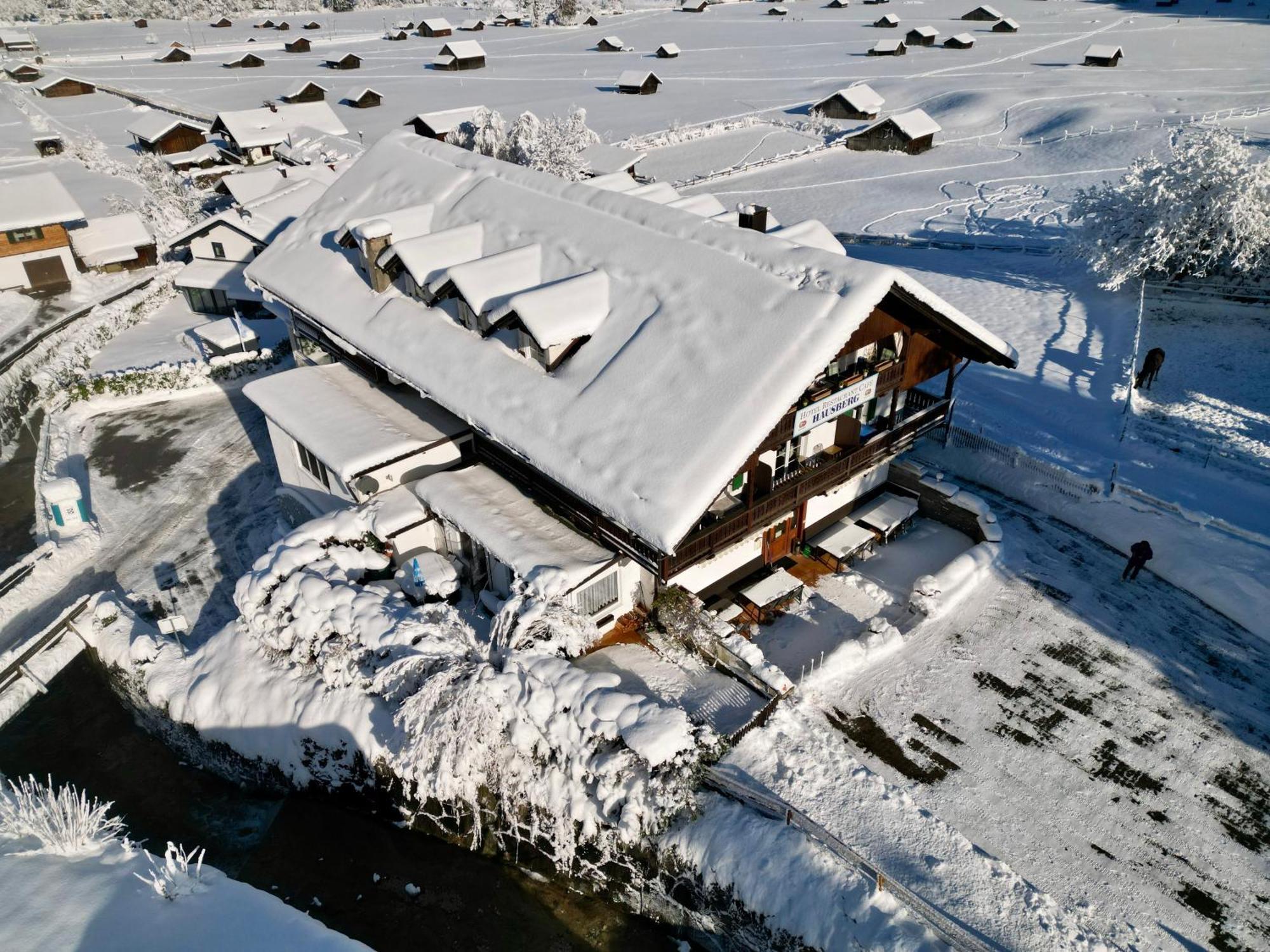 Hotel Restaurant Hausberg Garmisch-Partenkirchen járás Kültér fotó