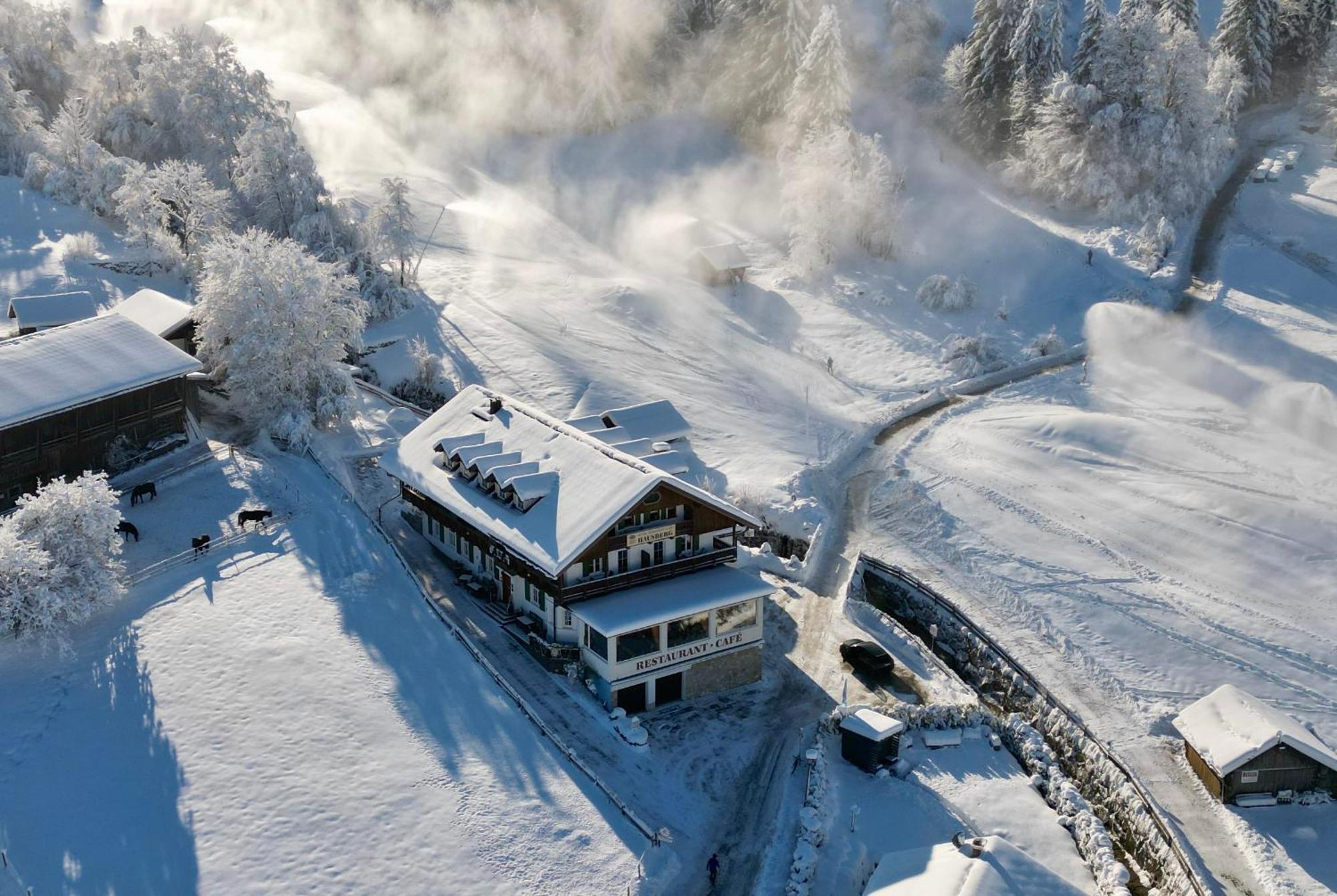 Hotel Restaurant Hausberg Garmisch-Partenkirchen járás Kültér fotó